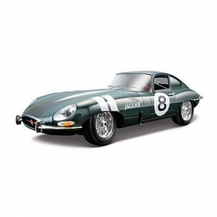 Коллекционная машина Bburago 1:18 Jaguar E coupe (18-15024)