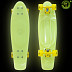 Penny board (пенни борд) Y-Scoo Big Fishskateboard Glow 27 402E-Y Yellow-Yellow