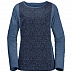 Футболка женская Jack Wolfskin Moro Panel Longsleeve ocean wave