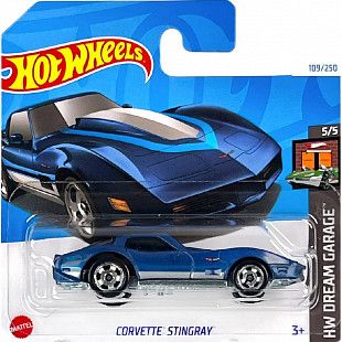 Машинка Hot Wheels Базовой коллекции Corvette Stingray 109/250 (5785 HTD53) mainline 2024