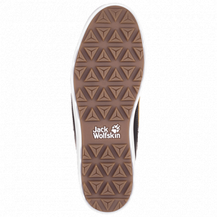 Ботинки мужские Jack Wolfskin Auckland Wt Texapore Mid M light brown / black