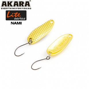 Блесна колеблющаяся Akara Lite Series Nami 23 Go AN-23-1/5-GO