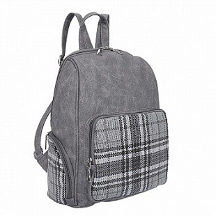 Городской рюкзак Ors Oro DS-0142 /1 black/grey square