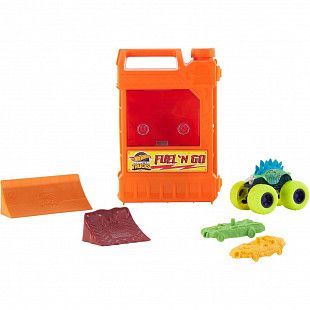 Машинка Hot Wheels Monster Trucks 1:64 Fuel N' Go Playset (HXT04)