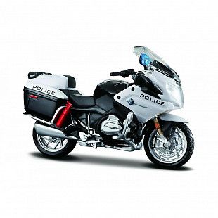 Масштабная модель мотоцикла Maisto 1:18 BMW R 1200 RT US - Generic Police (32306)