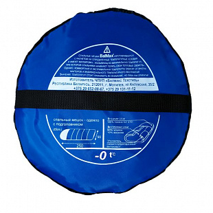 Спальный мешок Balmax (Аляска) Expert series до 0 градусов Blue