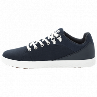 Полуботинки мужские Jack Wolfskin Auckland Ride Low M dark blue / white