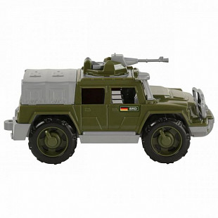 Автомобиль-джип Полесье Военный Защитник №1 с 1-м пулемётом BRD 64134