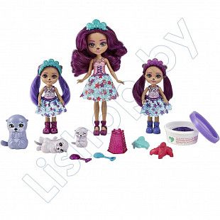 Кукла Enchantimals Семья Оттавии Выдры (HCF94 HCF96)