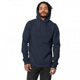 Толстовка с капюшоном мужская Jack Wolfskin Logo Hoody M night blue