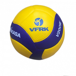 Мяч волейбольный Mikasa V200W Казахстан FIVB Appr. yellow/blue