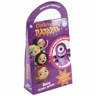 Набор для творчества Vivid Toy Сказочный патруль Мыло своими руками Фиолетовый монстрик FPC001