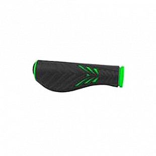 Ручки руля Force Ergo black/green 38221