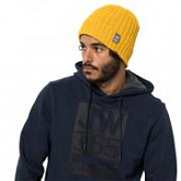 Шапка Jack Wolfskin 365 Stormlock Rip Knit Cap burly yellow XT 1908331-3802