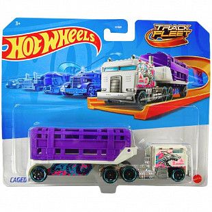 Грузовик Hot Wheels Track Fleet Caged Cargo (BFM60 HXP24)