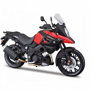 Модель мотоцикла Maisto 1:12 Suzuki V-Strom (31101 20-19130) Red
