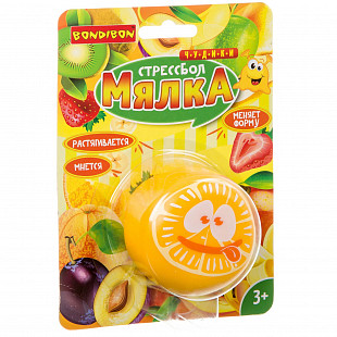 Стрессбол Bondibon Чудики Мялка Апельсин ВВ3574