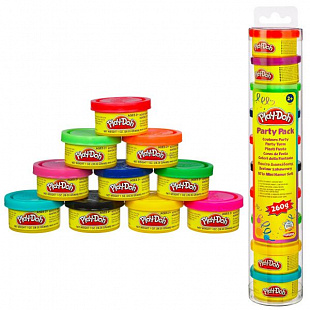 Игровой набор Play-Doh Большой пластилина для праздника (10 банок) 22037