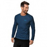 Пуловер мужский Jack Wolfskin Sky Range Longsleeve M dark indigo