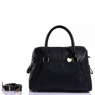 Женская сумка из кожи Pola 9017 dark blue
