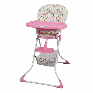 Стульчик для кормления BabyHit Tasty Time (Pink Circles)