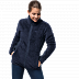 Джемпер женский Jack Wolfskin Pine Leaf Jacket Women midnight blue stripes