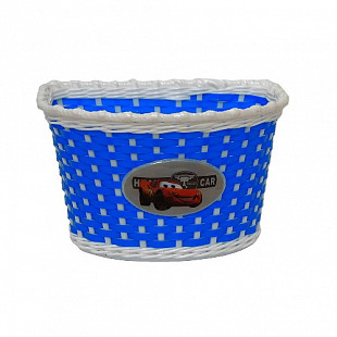 Велокорзина детская 24х16.5х15.5 см 00-170433 blue/white