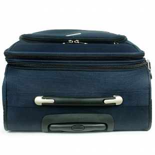 Чемодан средний Polar Р8005 24" 2-ой blue