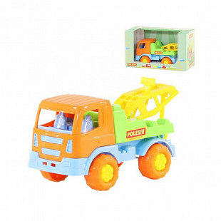 Автомобиль-эвакуатор Полесье Салют 68118 Orange/Green/Blue