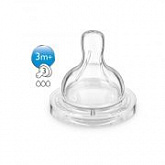 Соска средний поток Avent Classic+ 2 шт SCF633/27