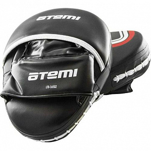 Лапы тренировочные вогнутые Atemi LTB-16502 Black