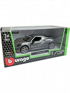 Машинка Bburago 1:32 Alfa Romeo 4C (18-43037) silver