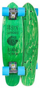 Лонгборд Arbor Woody green
