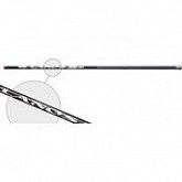 Удилище телескопическое угольное Lanos Pole