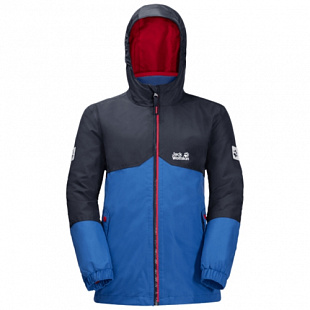 Куртка детская Jack Wolfskin B Iceland 3In1 Jkt coastal blue