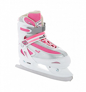 Коньки раздвижные Maxcity Desire Girl pink