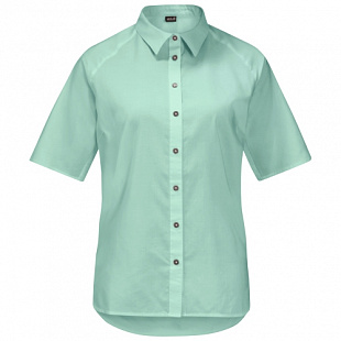 Рубашка женская Jack Wolfskin Nata River Shirt W light jade stripes
