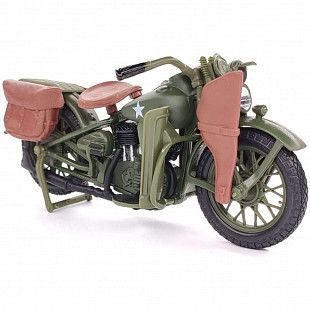 Набор мотоциклов Maisto 1:18 Harley Davidson 1942 WLA Flathead + 1948 FL Panhead 37301 (40'S)