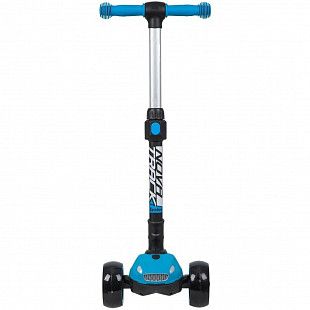 Самокат-кикборд Novatrack RainBow Car Boy Pro 120CBP.RAINBOW.BL20 blue