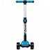 Самокат-кикборд Novatrack RainBow Car Boy Pro 120CBP.RAINBOW.BL20 blue