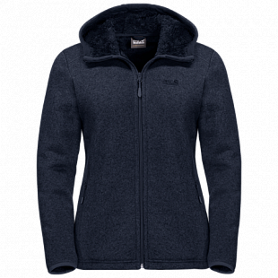Джемпер женский Jack Wolfskin Lakeland Jacket Women midnight blue
