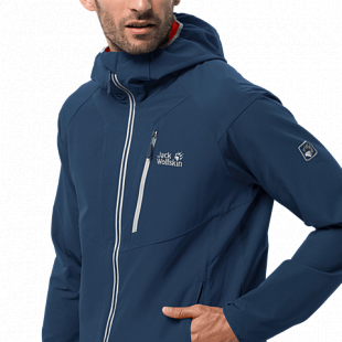 Куртка мужская Jack Wolfskin Kanuka Point Jacket M dark indigo