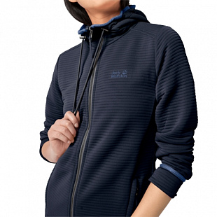 Куртка женская Jack Wolfskin Modesto Hooded Jkt Women midnight blue