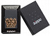 Зажигалка Zippo Three Monkeys 29409 black matte