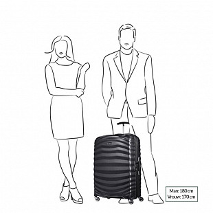 Чемодан Samsonite LITE-Shock 75см 98V*60 903 red