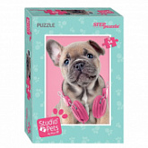 Мозаика Step Puzzle Мирна Щенок с наушниками 54 71153