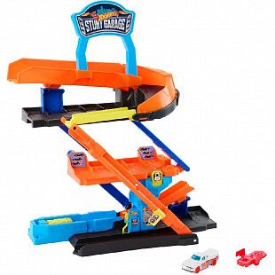 Игровой набор Hot Wheels Transforming Stunt Garage (JHL94)