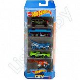 Набор машинок Hot Wheels HW City 5 шт. (1806 HLY76)
