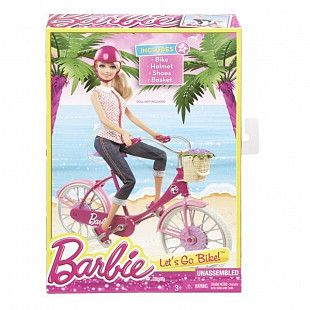 Кукла Barbie и велосипед BDF35/BCN23