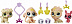 Набор фигурок Littlest Pet Shop Петы с предсказанием (E7258)